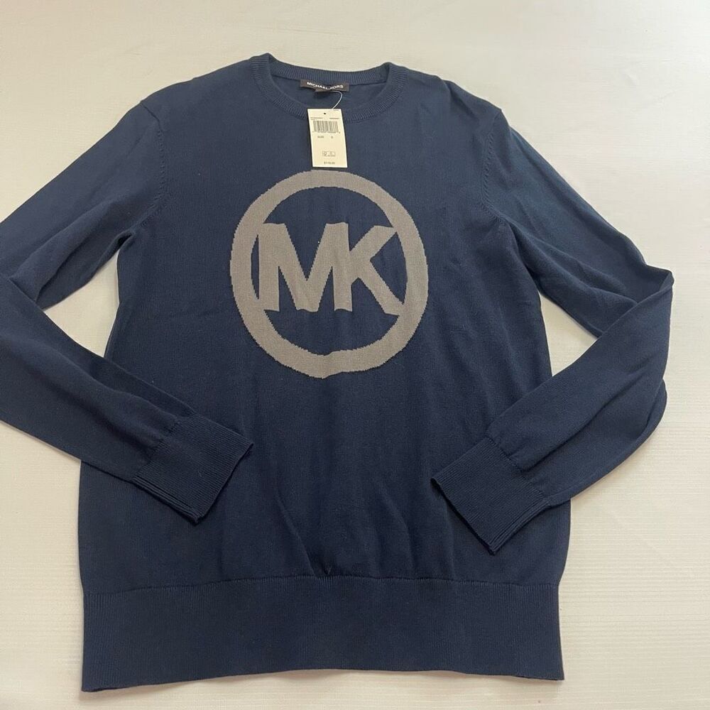 NWT Michael Kors Midnight Blue Sweater Size  Small New